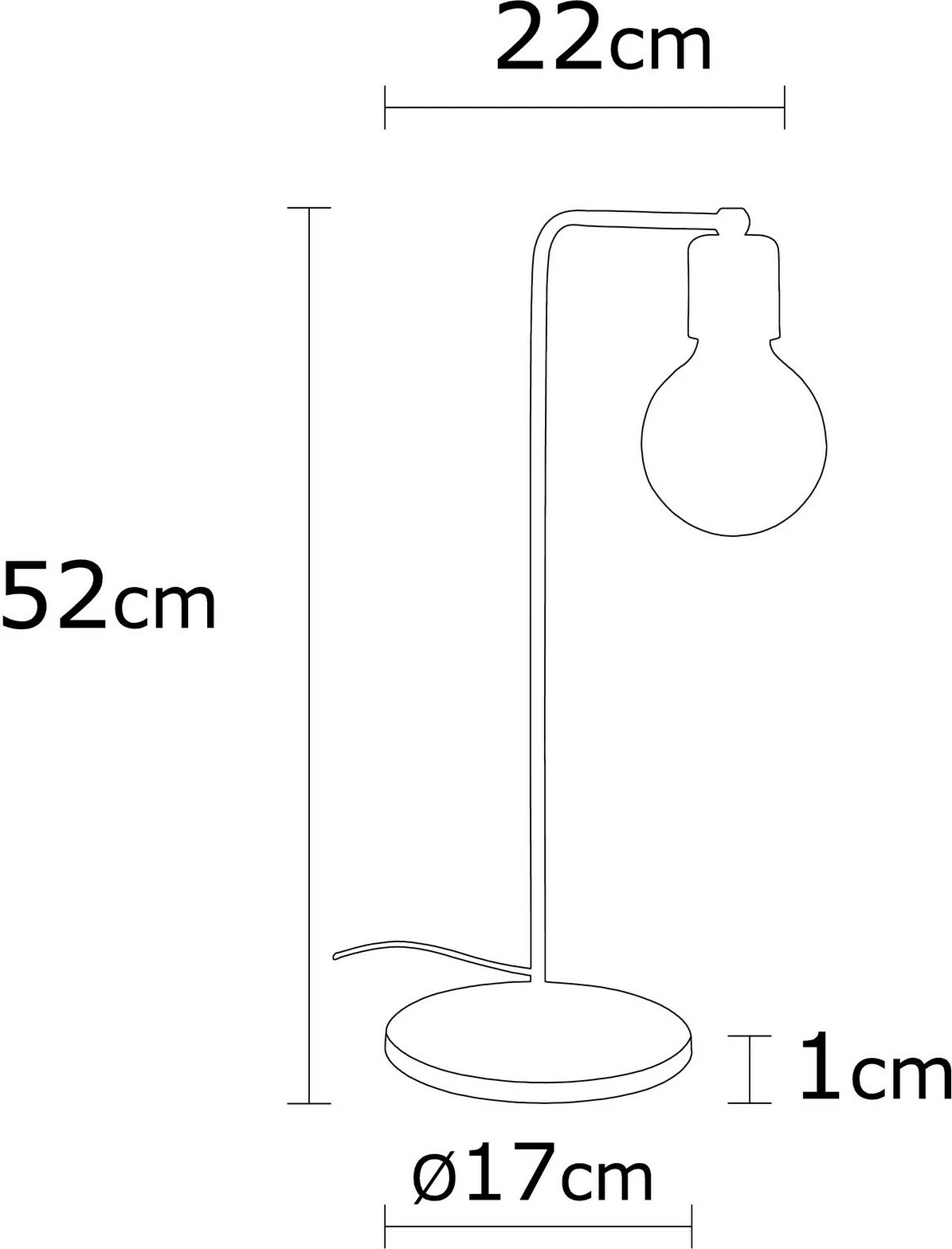 Llambë tavoline Opviq, Harput - N-1320