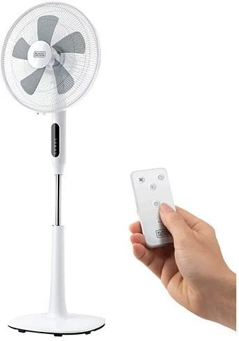 Ventilator me këmbë Black&Decker BXEFP50E 135 cm 50 W, i bardhë