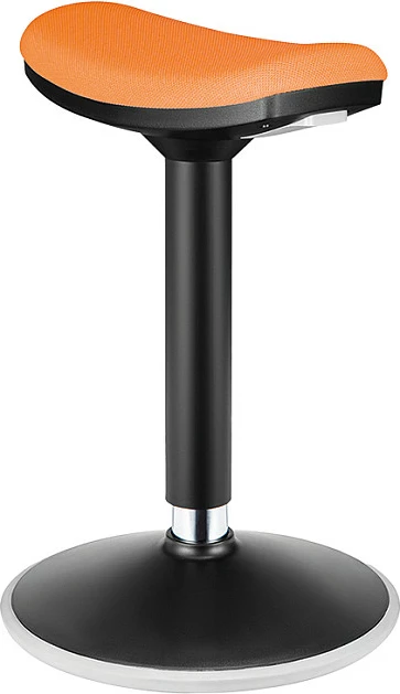 Stol wobble ergonomik LogiLink, lartësi e rregullueshme, portokalli