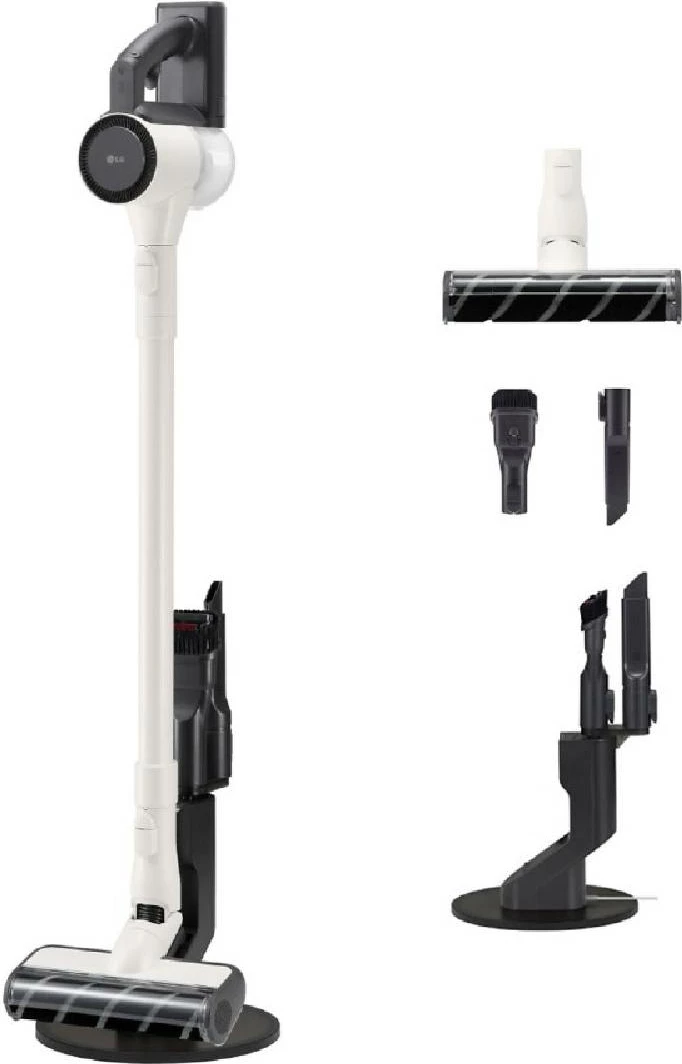 Fshesë me korent pa kabllo LG CordZero A9C-SLIM1C, 150 W, 0.25 L, 1.97 kg, bateri Li-Ion e heqshme, autonomi deri 40 min, e bardhë