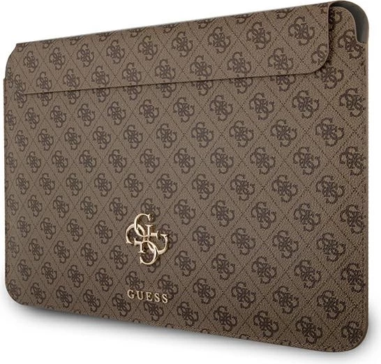 Mbështjellës Guess 4G Big Logo për laptop 13", kafe