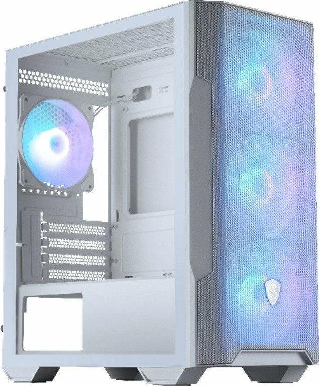 Kasë MSI MAG Forge M100R ARGB Micro-ATX Mini Tower, e bardhë