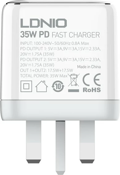 Karikues LDNIO A2528C (Bardhë)