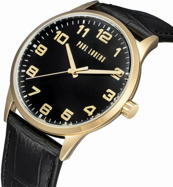 Orë dore për meshkuj Paul Lorens, e zezë