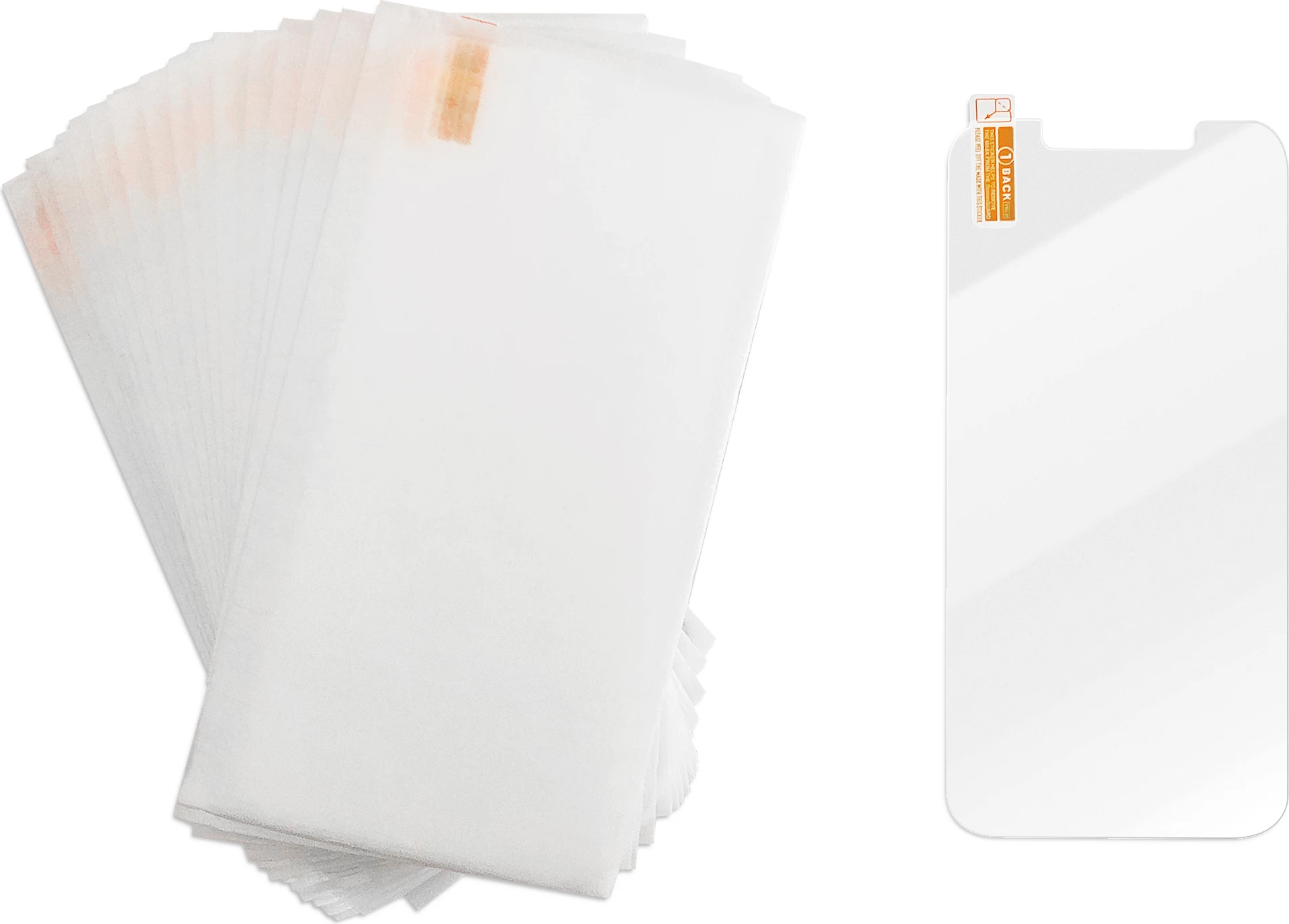 Xham i temperuar Hurtel Standard Tempered Glass për iPhone 16 Pro, 50 copë, Transparent