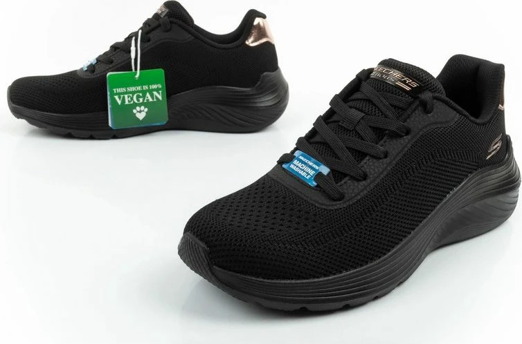 Atlete femra Skechers Bobs Squad Waves, të zeza