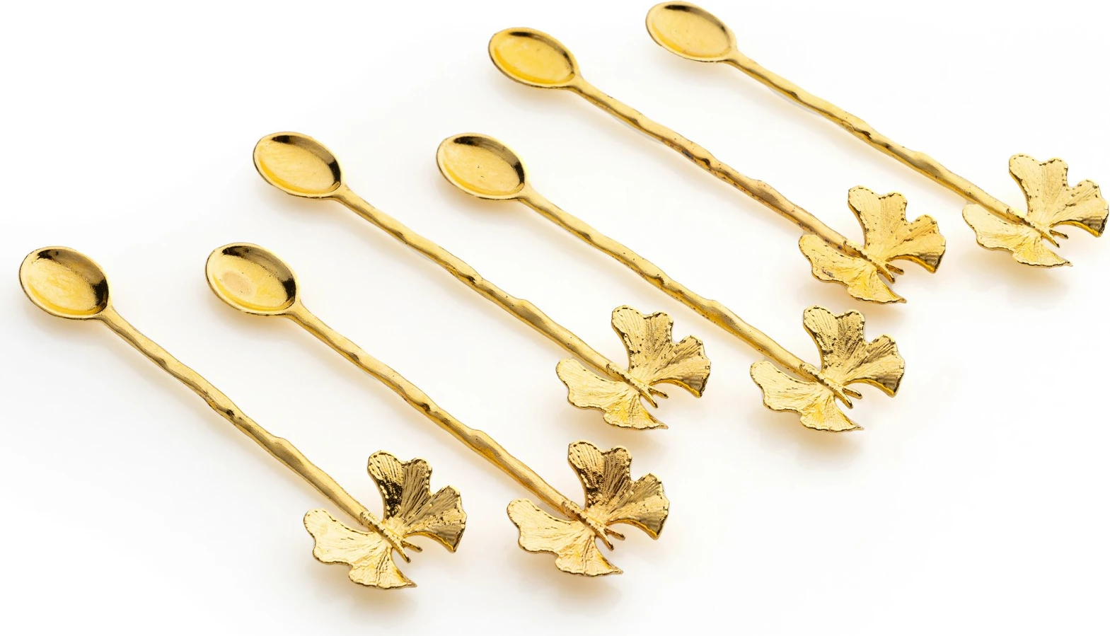 Set lugësh të arta (6 copë), Hermia, PLTN114