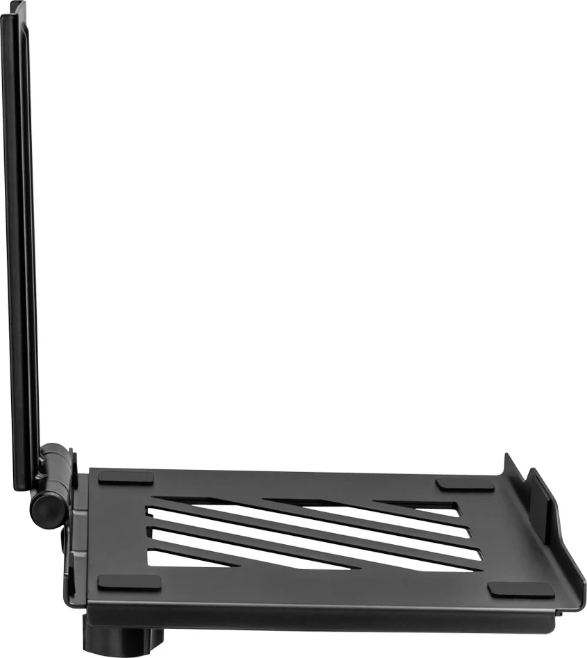 Tabaka VESA për laptop/tablet UVI UVIDVESATR, 10–17\", VESA 75x75, deri 5 kg, e zezë