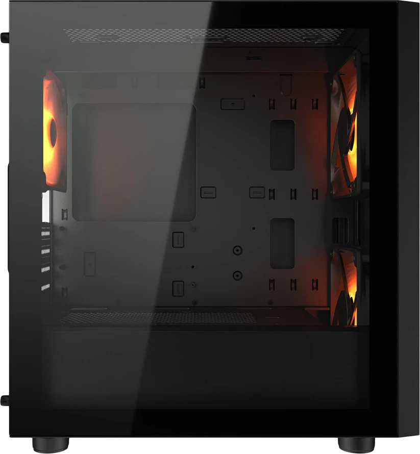 Kasë COUGAR UNIFACE MINI RGB Mini Tower, tempered glass, Micro-ATX/Mini-ITX, RGB, E zezë