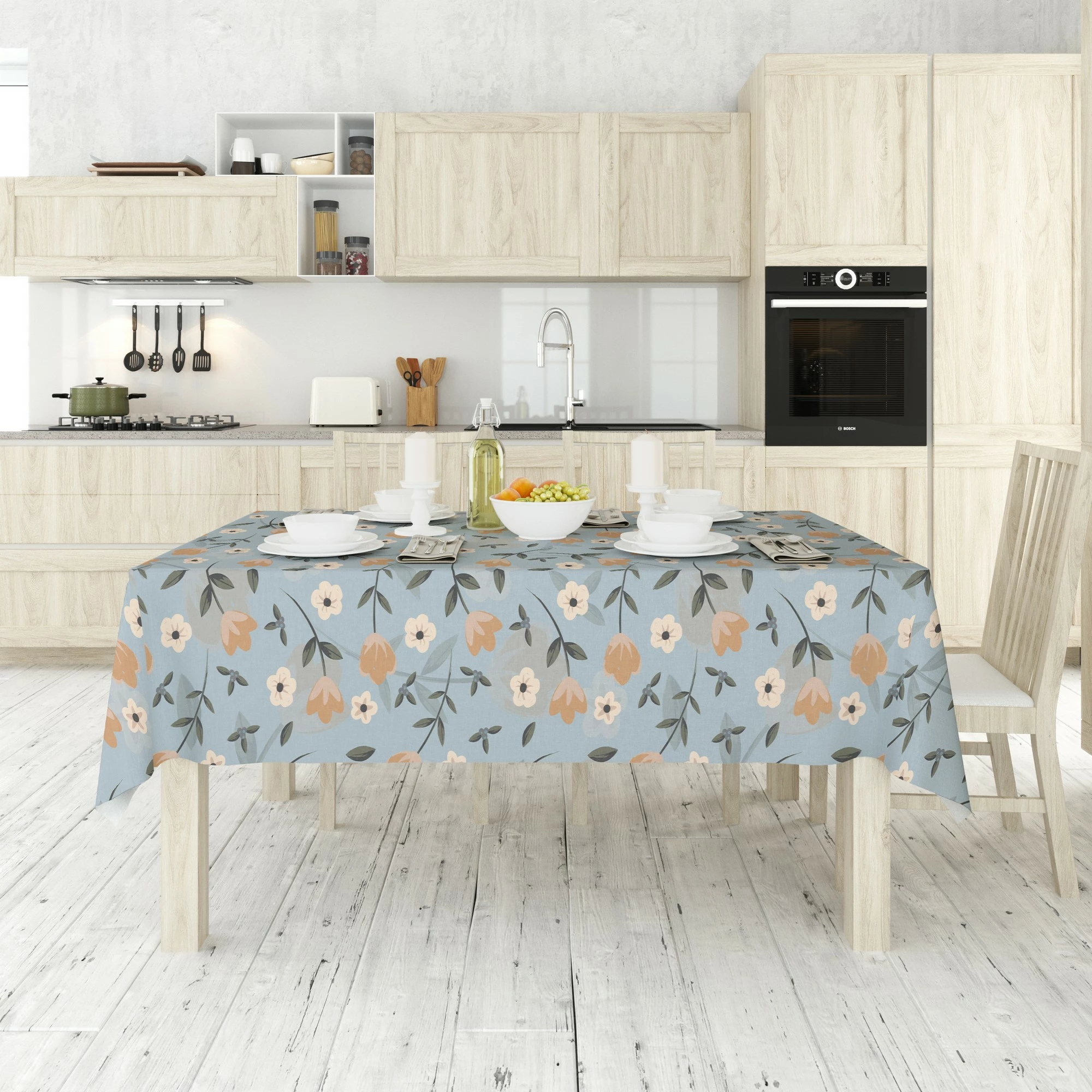 Mbulesë tavoline Hermia, Asr-tblclt25-48, 140x180 cm