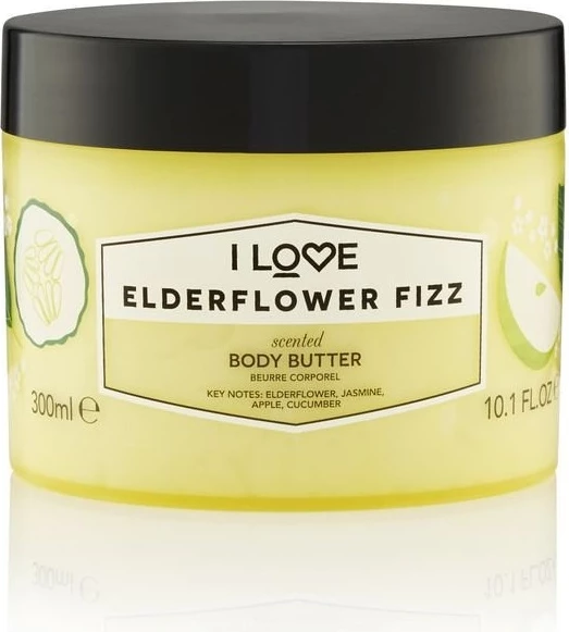 Butter trupore për femra I Love Elderflower Fizz, 300ml