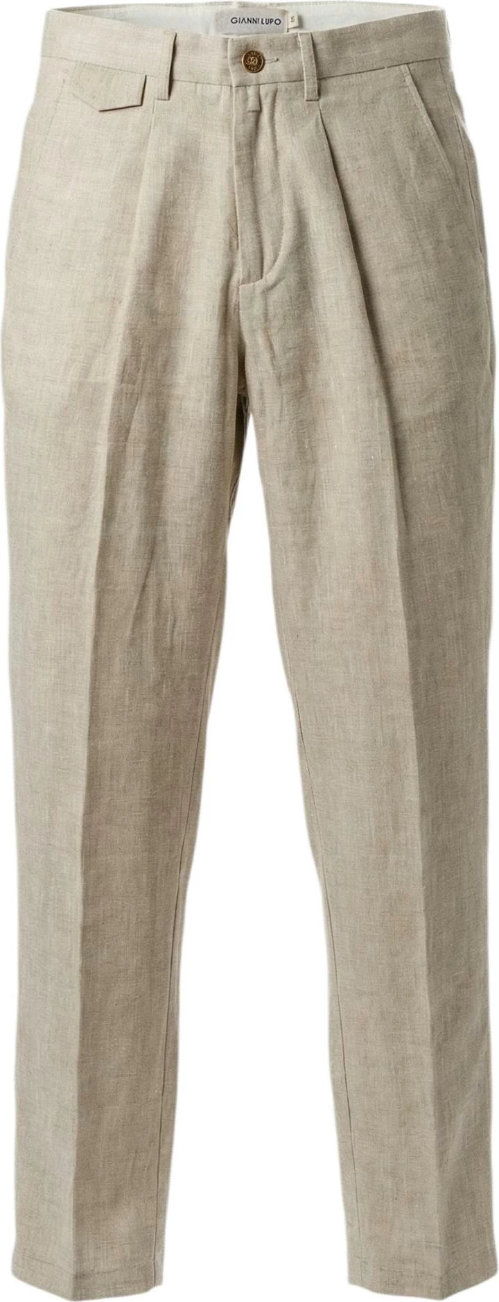 Pantallona për meshkuj Gianni Lupo GL010BD-S26, bezhë e çelët [Madhësia: XL]