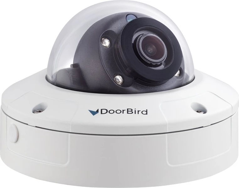 Kamerë sigurie DoorBird Mini Dome, 2MP, Full HD, Wi-Fi & PoE, e bardhë