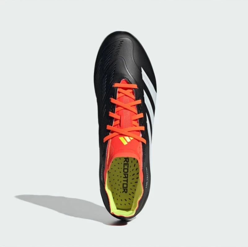 Atlete për meshkuj adidas Predator League, të bardha me të zeza dhe të kuqe [Madhësia: 42 2/3]
