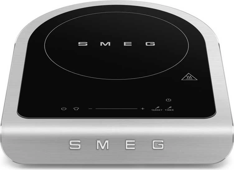 Pllakë induksioni portative Smeg PIC01BLMEU, e zezë mat