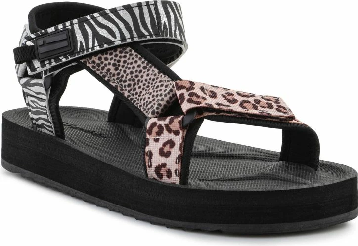 Sandale për femra D.Franklin, të zeza