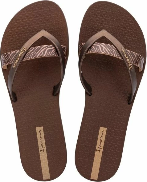 Flip-flopa për femra Ipanema Kirei, kafe