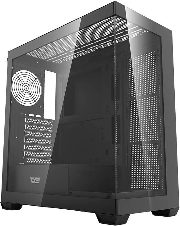 Kasë Darkflash DS900, Middle Tower, ATX/M-ATX/ITX, xham i temperuar, e zezë