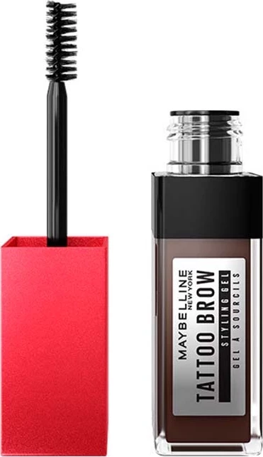 Xhel për vetulla Maybelline Tattoo Brow 36H 260 Deep Brown, 6 ml