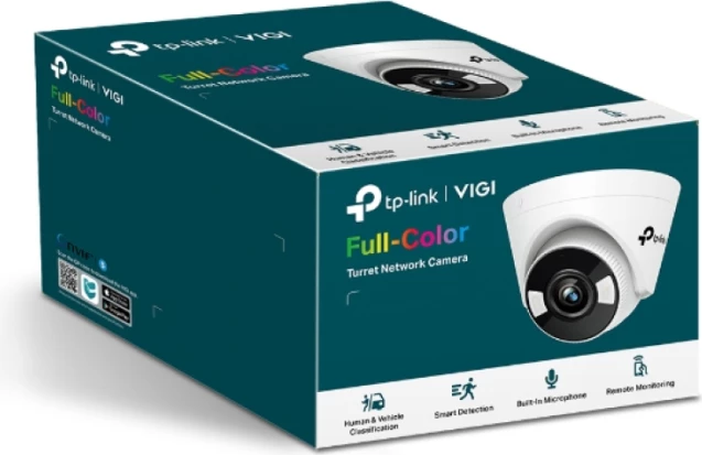kamerë sigurie rrjeti turret TP-LINK VIGI C450 5MP 2.8mm PoE Full-Color H.265+ e bardhë