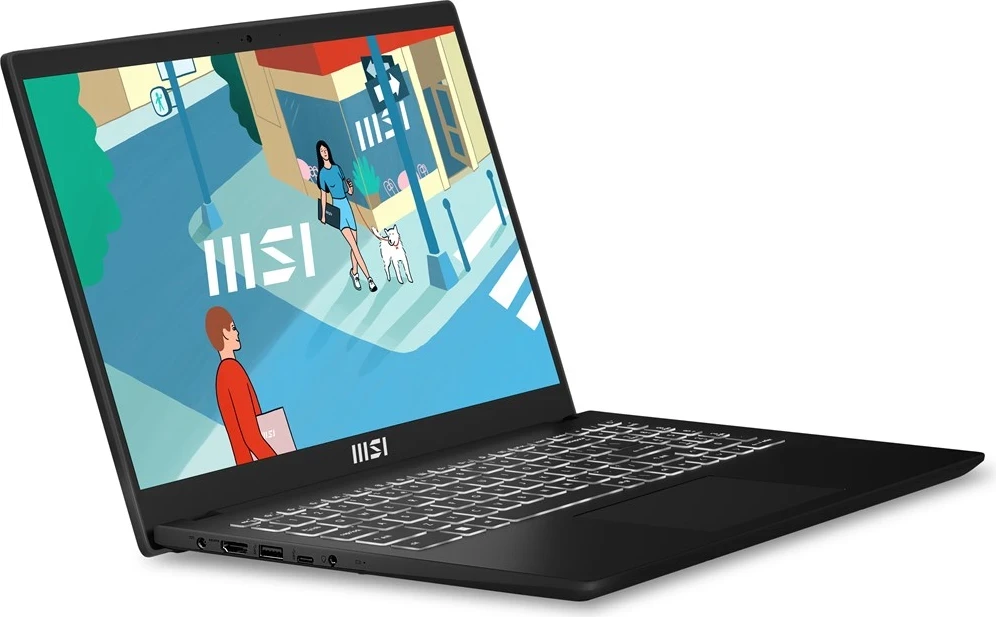 Laptop MSI Modern 15 H C13M-202PL, 15.6", Intel Core i5, 16GB RAM, 512GB SSD, Intel UHD Graphics, i zi