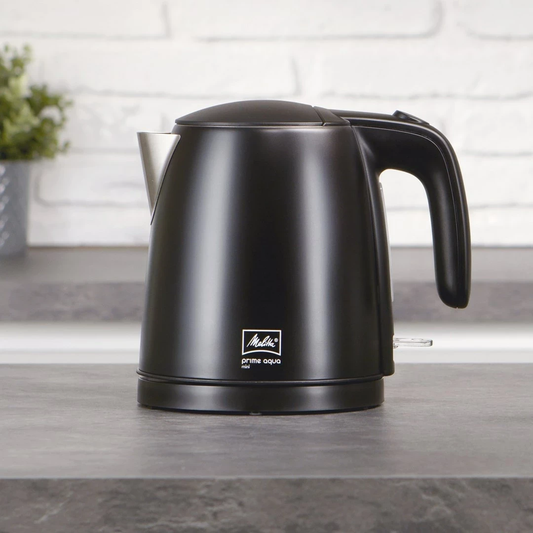 Çajnik elektrik Melitta PRIME AQUA MINI BLACK EDITION, 2200 W, i zi