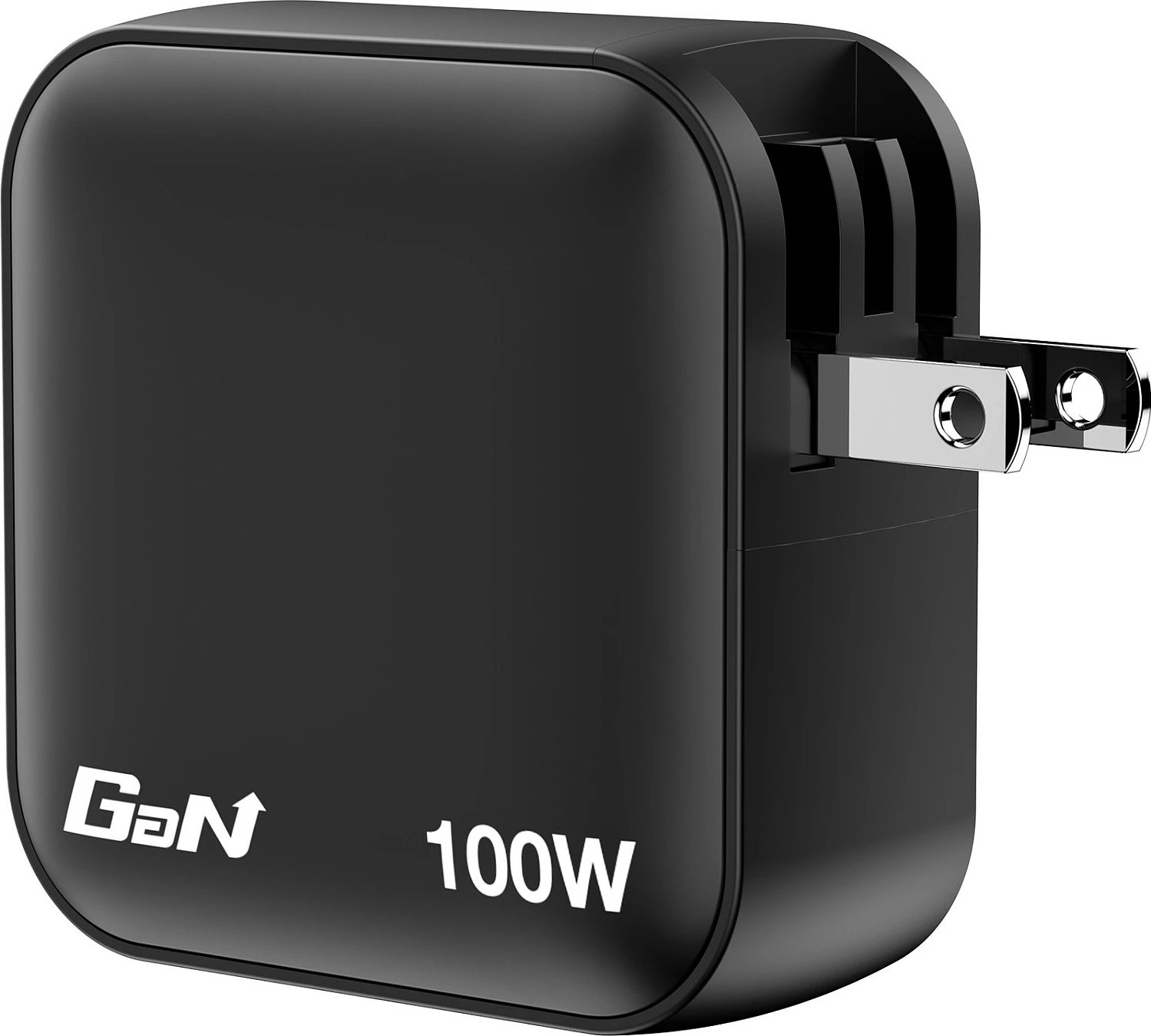Karikues Verbatim Mini GaN 100W, 4 porta (3x USB-C PD, 1x USB-A QC), adaptorë EU/UK/US, i zi