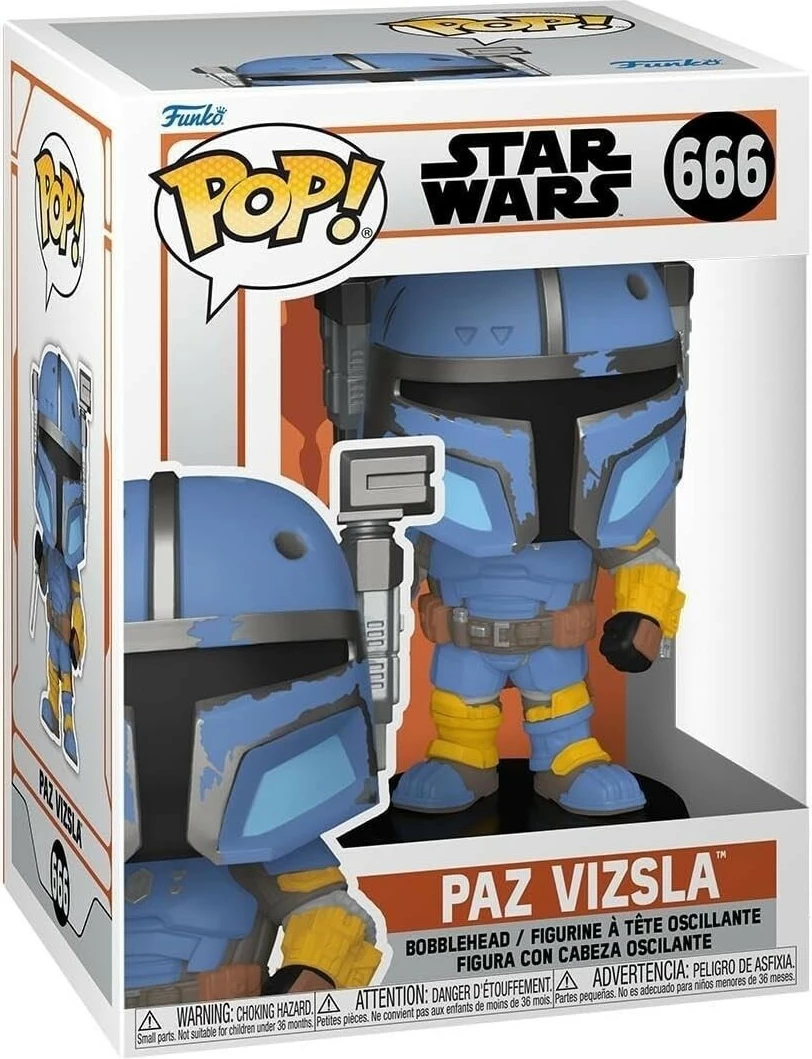 Figurinë koleksionuese vinyl Funko POP! Star Wars The Mandalorian Paz Vizsla
