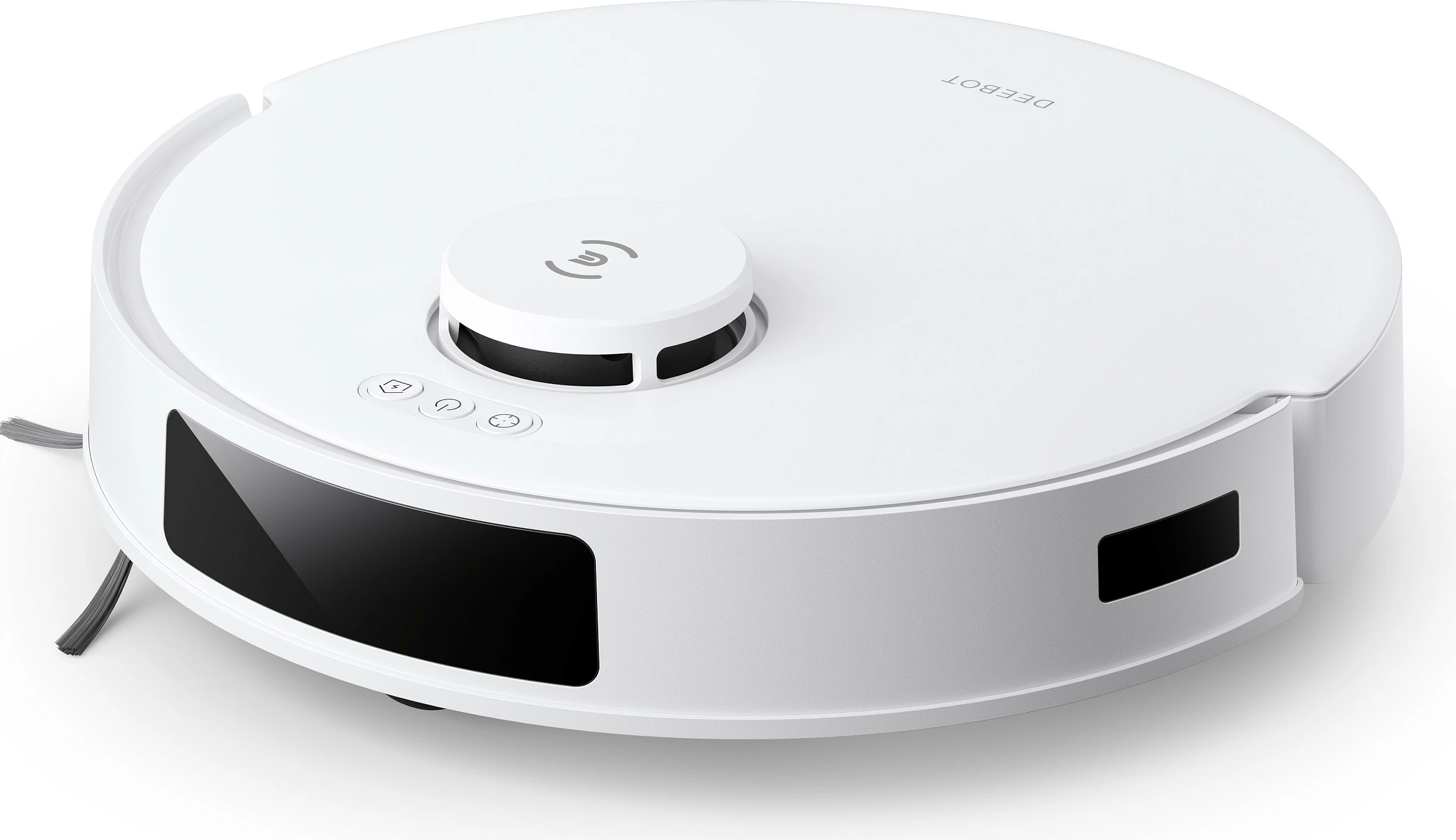 Robot fshesë ECOVACS Deebot N20 Plus, 8 kPa, 5200 mAh, stacion pa qese, me mop, i bardhë