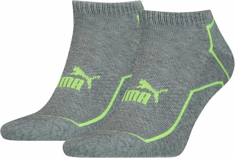 Çorape sportive unisex Puma, neon të verdha