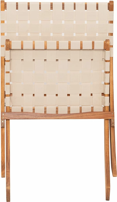 Karrige palosëse Hastag, ngjyrë bezhë-natyrale, 78x60x72.5