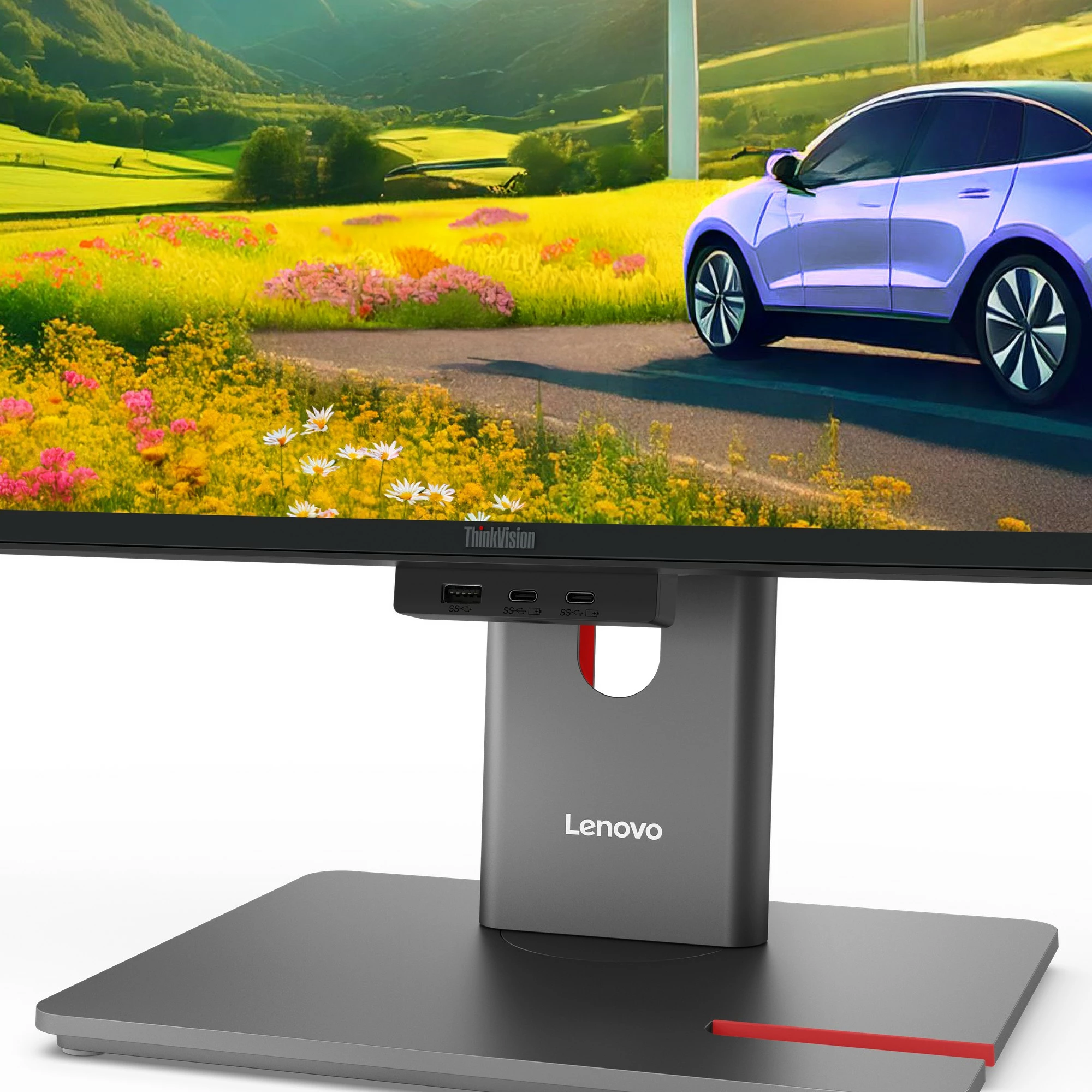 Monitor Lenovo ThinkVision P34WD-40, 34 inç, 3440x1440, IPS, 120Hz, USB-C docking, altoparlantë, Eclipse Black