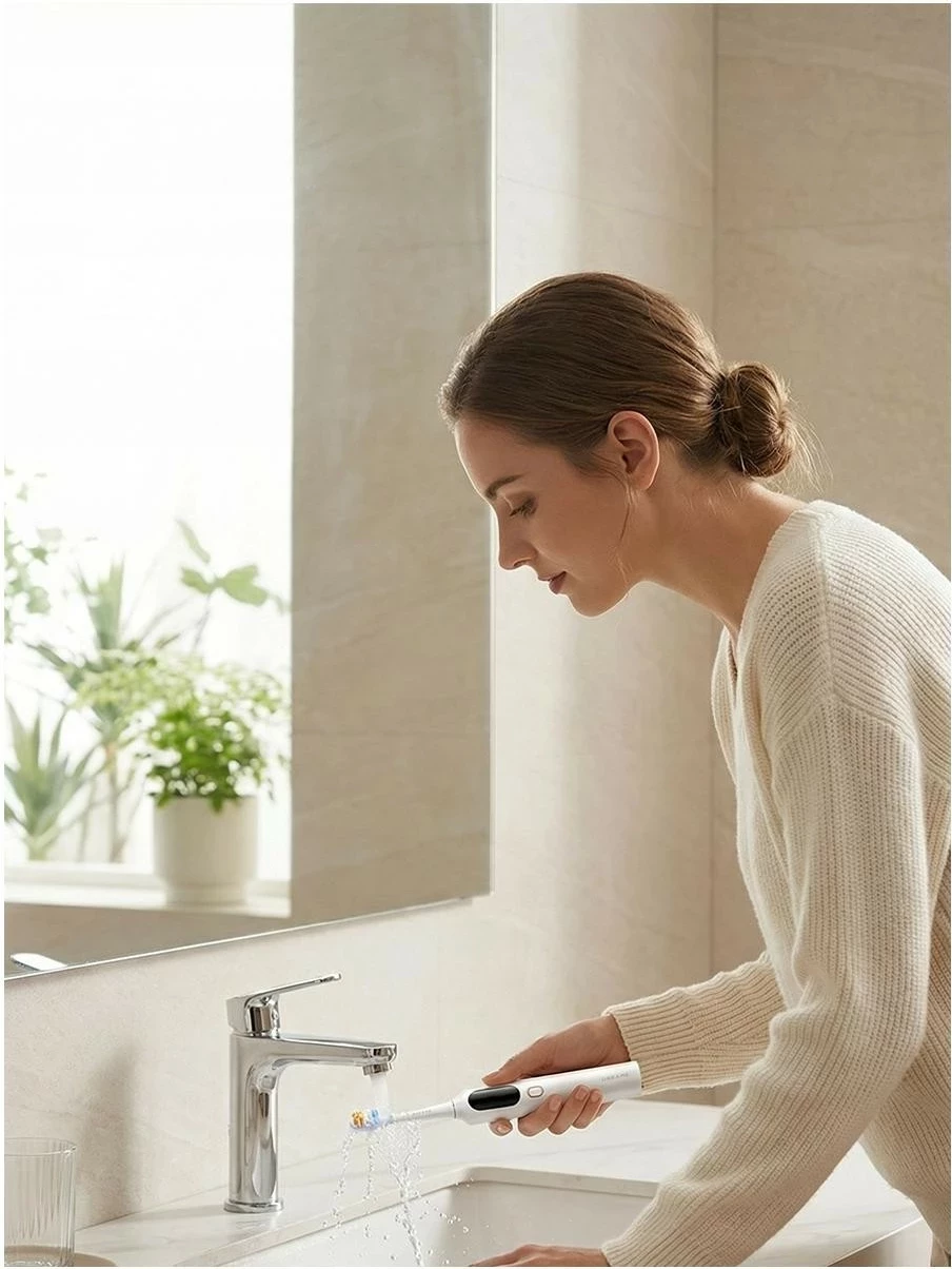 Furçë dhëmbësh sonike Dreame F02 Pro, 6 koka, USB-C, e bardhë
