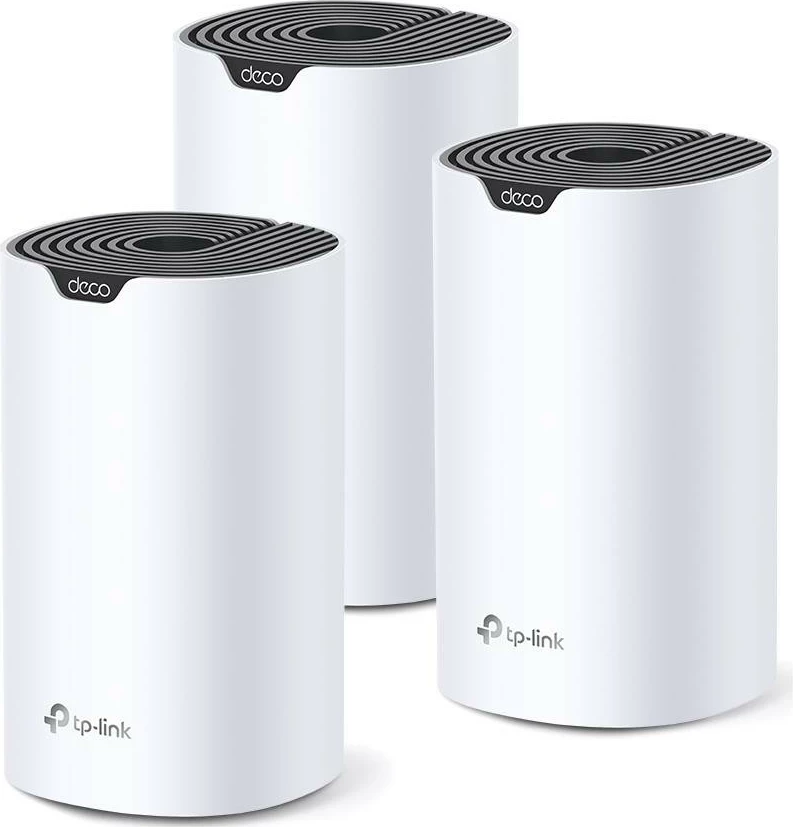 Sistem mesh Wi-Fi TP-Link Deco S7 (3-pack), AC1900, bardhë