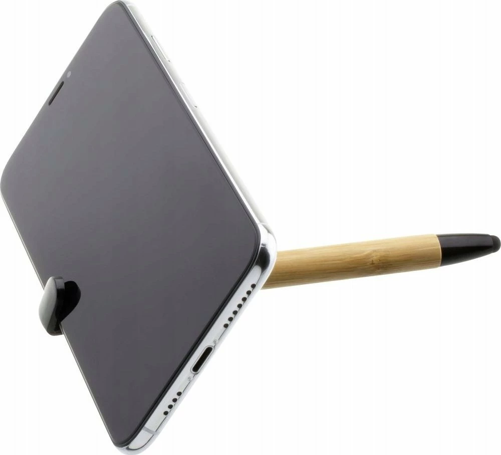 Stilolaps me stylus dhe mbajtëse Fixed Pen 3n1, Bamboo
