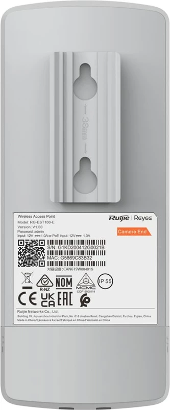 Access point Ruijie RG-EST100-E, wireless, 300 Mbit/s, i bardhë, PoE
