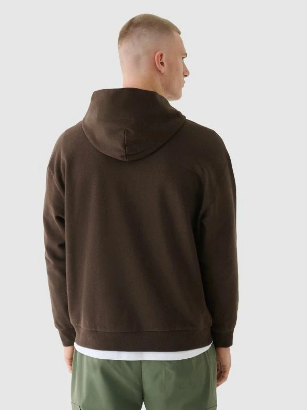Duks me kapuç për meshkuj 4F, gri [Madhësia: 2XL]