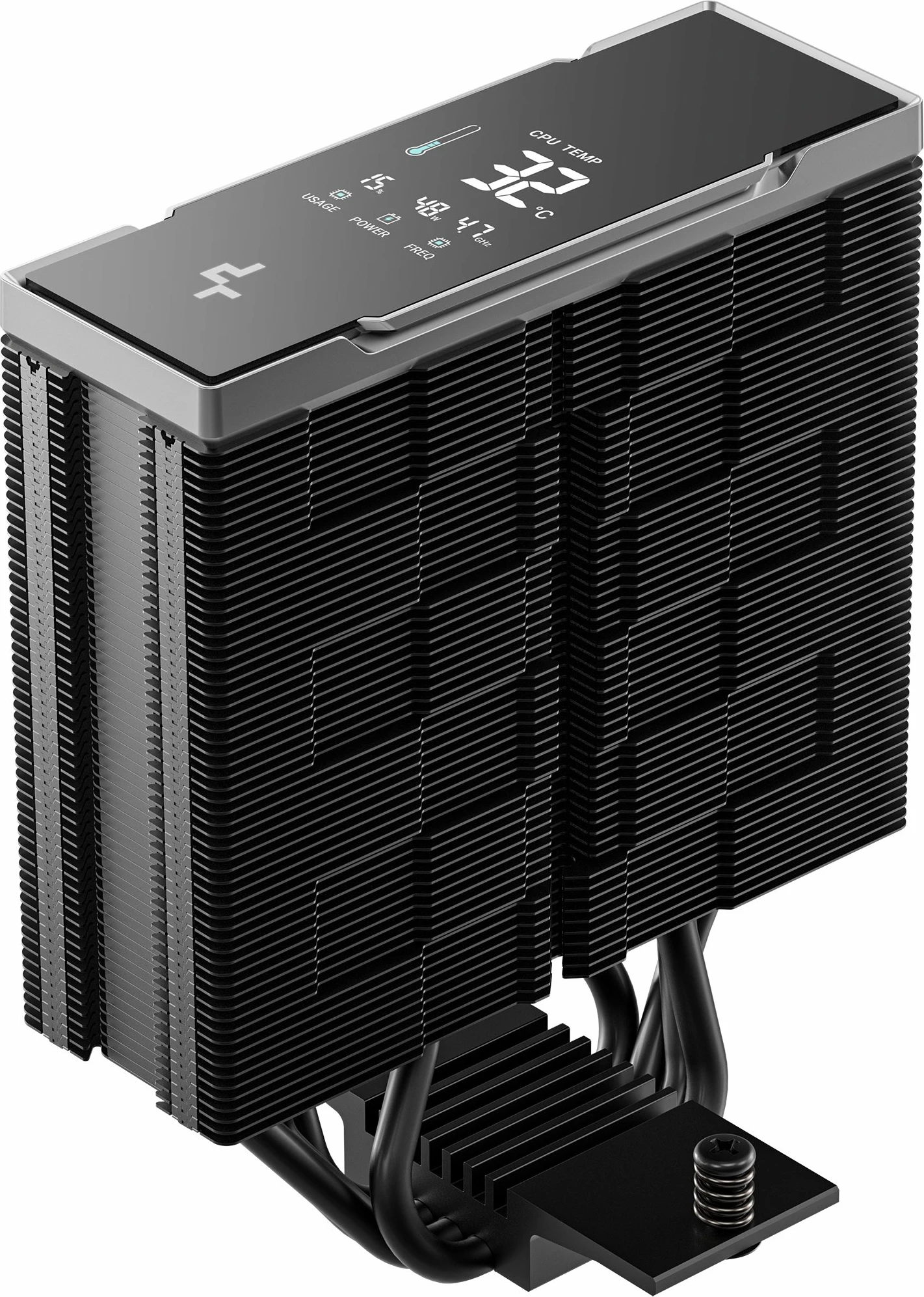 Ftohës CPU Deepcool AK400 G2 Digital NYX, air cooler 120mm, 240W TDP, i zi