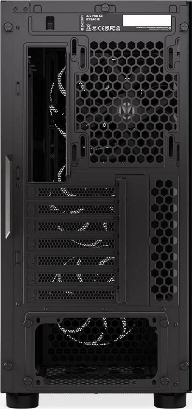 Kasë Endorfy Arx 700 Air EY2A012, Midi Tower ATX, xham i temperum, USB-C, e zezë