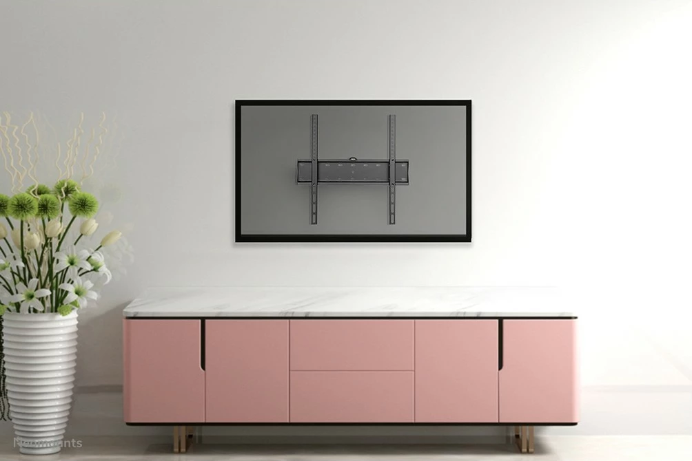 Mbajtëse muri TV Neomounts FPMA-W300BLACK, fiks, 32-55 inç, çelik, e zezë