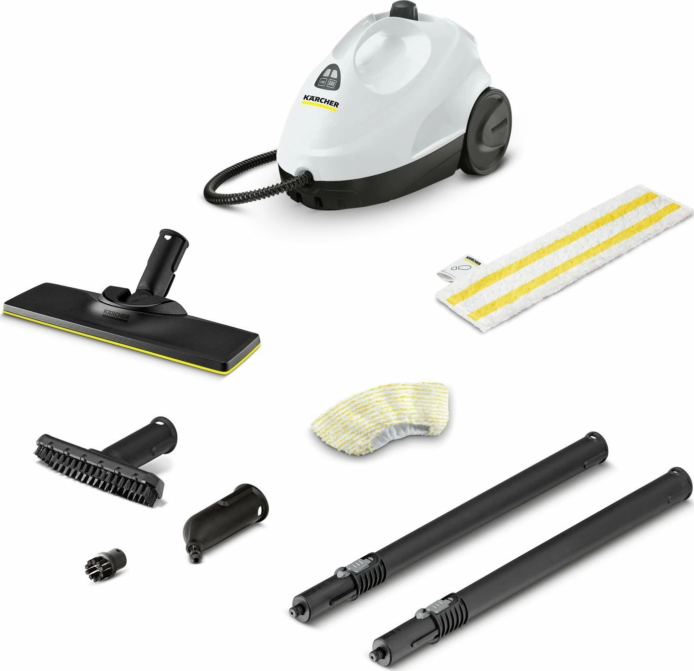 Pastrues me avull Karcher SC 2 EasyFix (1.512-600.0) 1500 W, 1 L, 3.2 bar, i bardhë