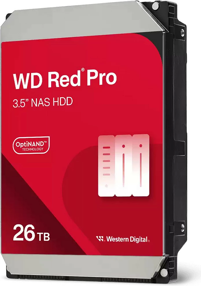 Hard disk i brendshëm Western Digital WD Red Pro 26TB, 3.5", SATA III, 7200RPM