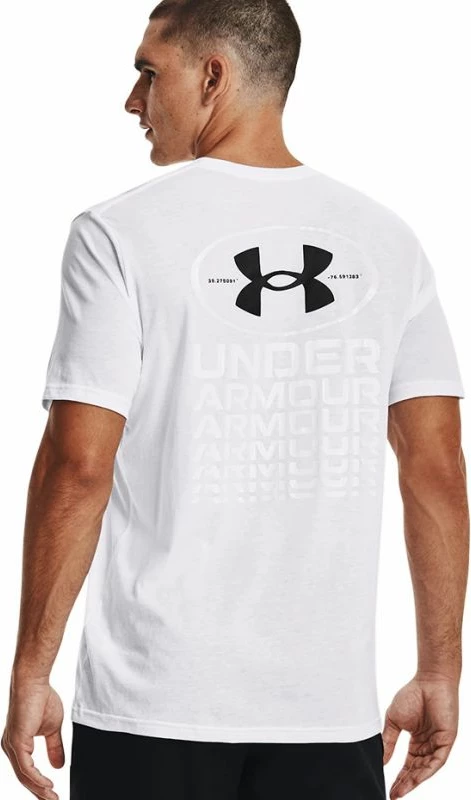Maicë Under Armour për meshkuj, e bardhë