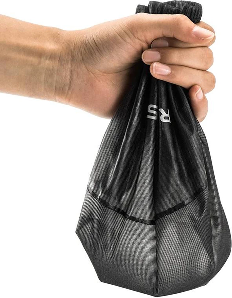 Mbulesë shiu për helmetë biçiklete, Rockbros 20001BK, material i papërshkueshëm nga uji, e lehtë, e zezë