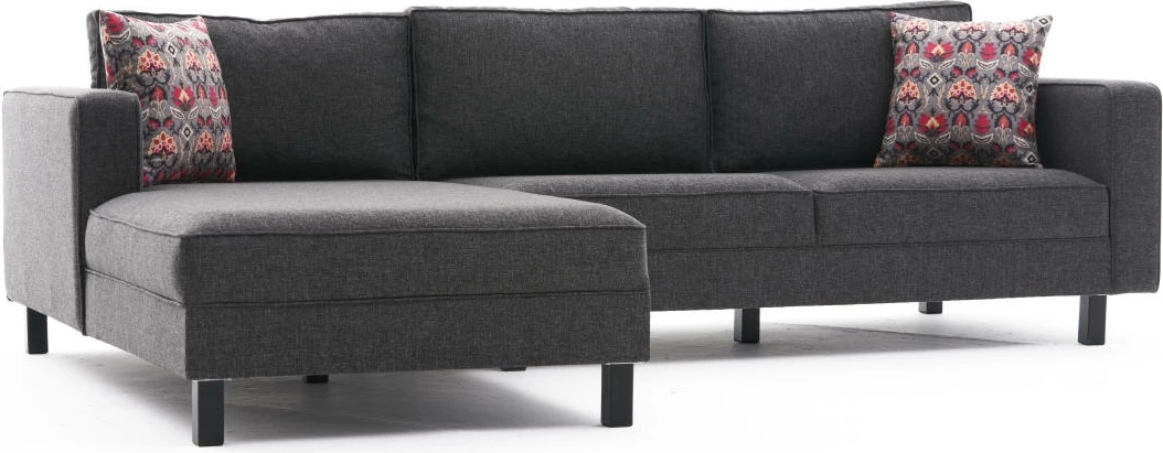 Këndare Atelier del Sofa, Kale Linen, kënd i majtë, anthracite