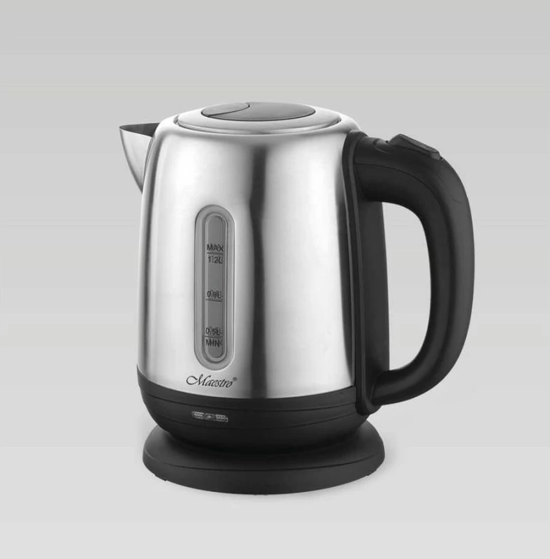Ibrik elektrik MAESTRO MR-027, 1.2L, çelik/zi