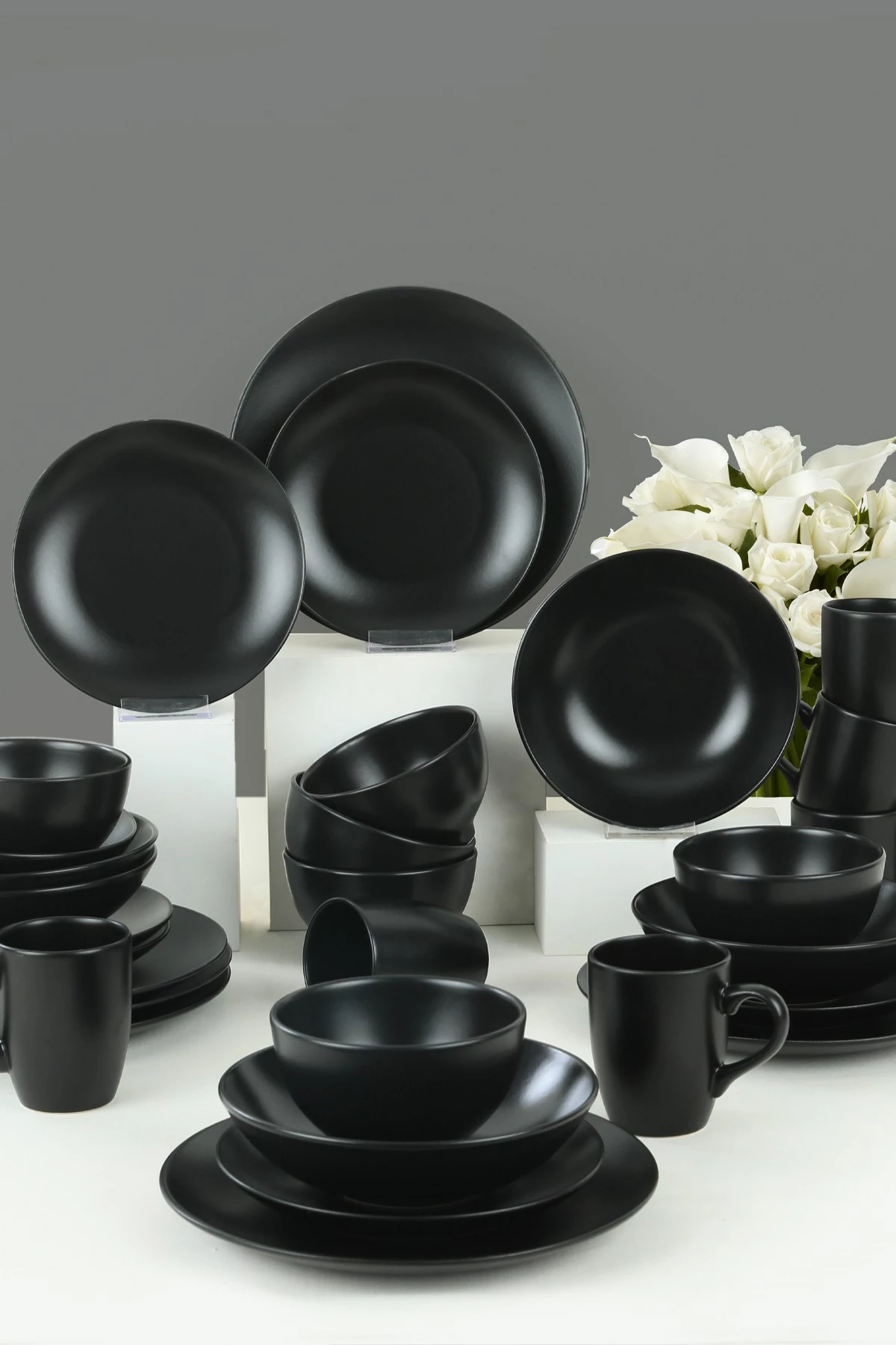 Set enësh darke prej qeramike, 30 copë, Hermia Concept, TY044130F956A0000000AA4Y00