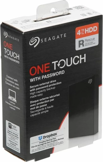 Disk i jashtëm HDD SEAGATE One Touch STKZ5000400 5TB 2.5" USB 3.0, i zi