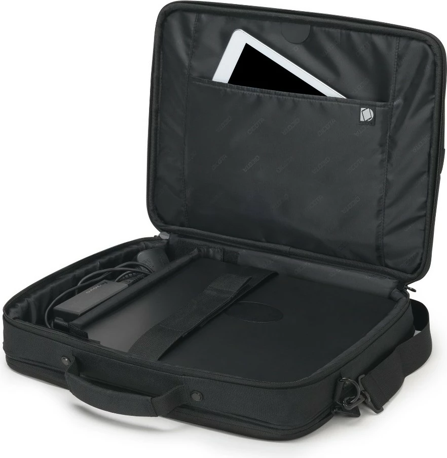 Çantë messenger DICOTA Eco Multi Plus SCALE 14-15.6, e zezë
