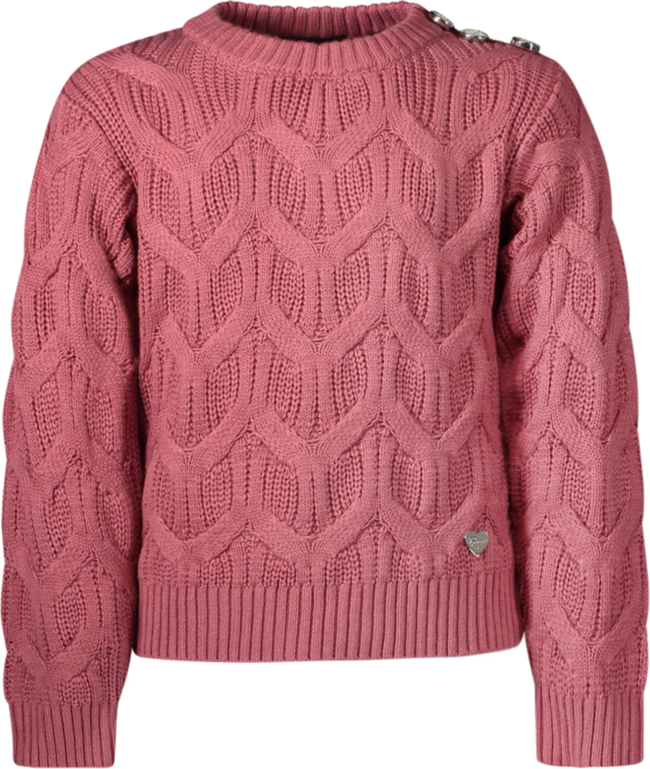 Xhemper për vajza GUESS JEANS, rozë